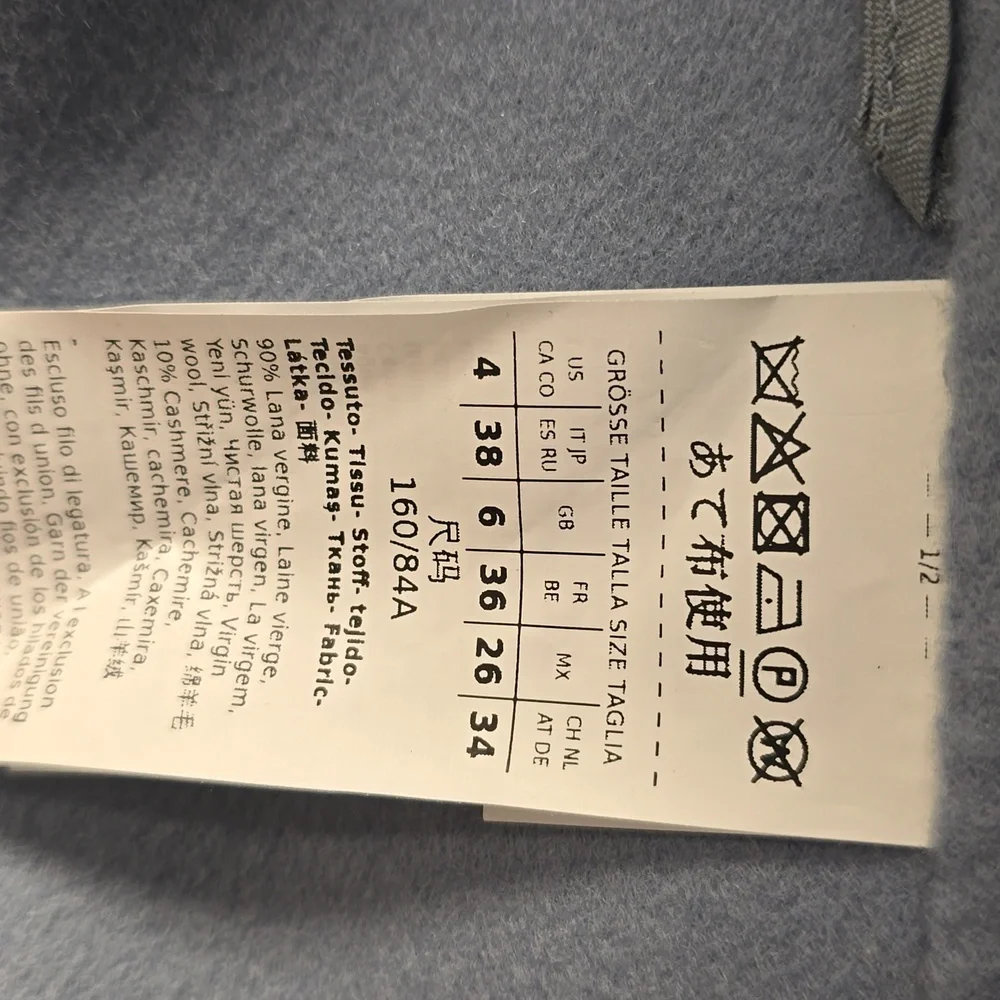 Maxmara Ludmilla Cashmere Coat US4 - Picture 5 of 9